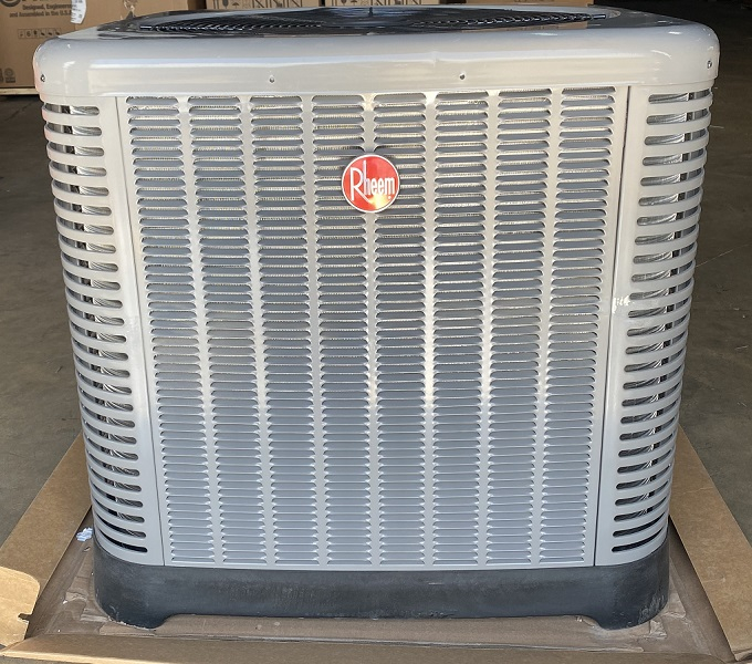 2 5 Ton Rheem 15 Seer R 410A Heat Pump Condenser RP1530BJ1NA