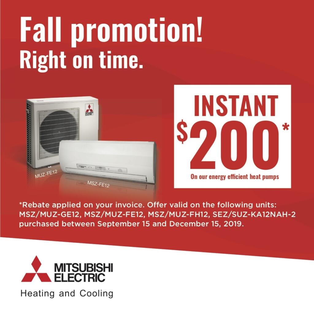  200 Off Mitsubishi Heat Pumps All Air Ltd