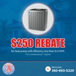 250 Rebate For Heat Pump Advantage Heating And Cooling