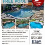 3 Rebate AND A FREE POOL On These New Homes Near Disney Free Pool