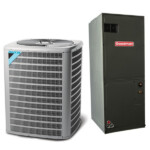 3 Ton 13 SEER Multi Speed Daikin Commercial Central Heat Pump Split