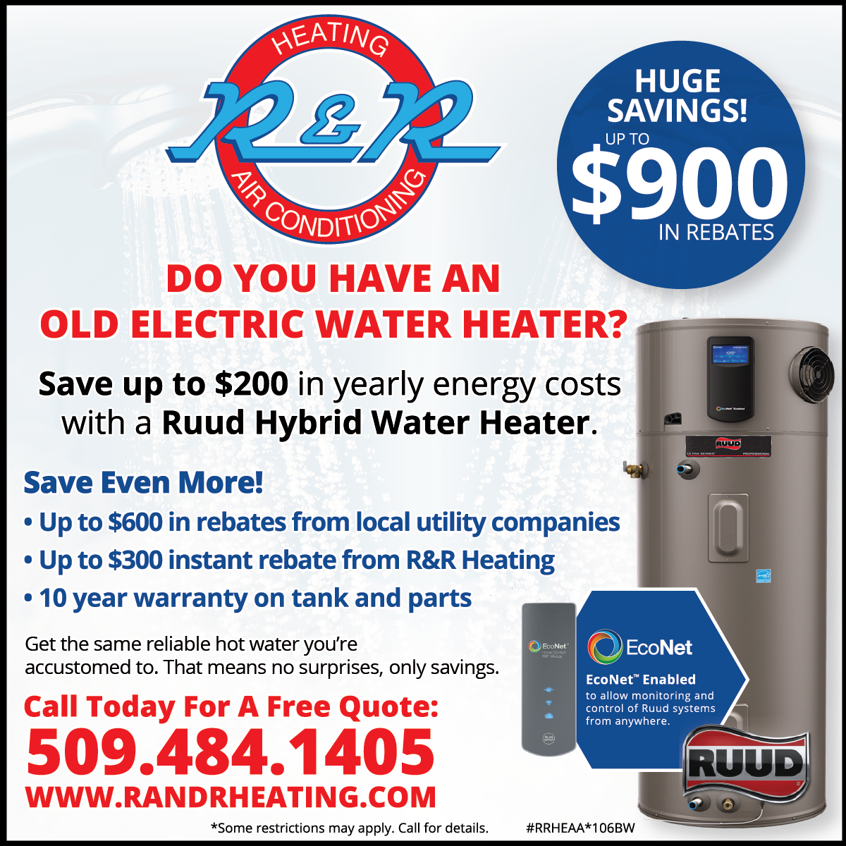  900 Rebate Hybrid Water Heater Heat Pump Water Heater Water 