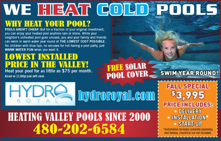 Arizona Discounts On Hydro Royal Heat Pumps We Heat Cold Pools