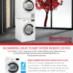 Blomberg Heat Pump Dryer Rebate Eurolux Kitchens