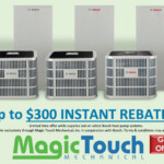 Bosch Light Heat Pump NEW 2021 Magic Touch Mechanical