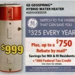 Buy A 999 Water Heater Get 1050 Back