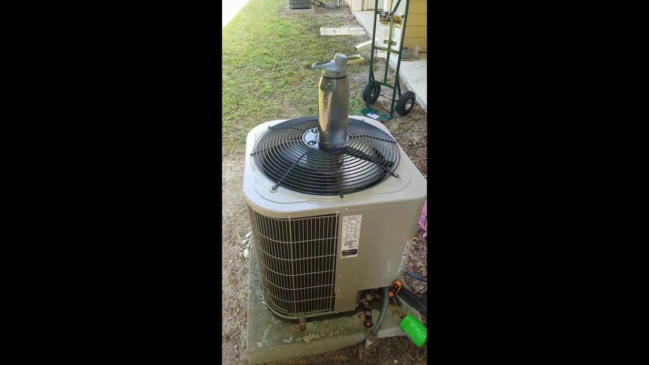 Cleaning Out Heat Pump Restriction Bryant YouTube