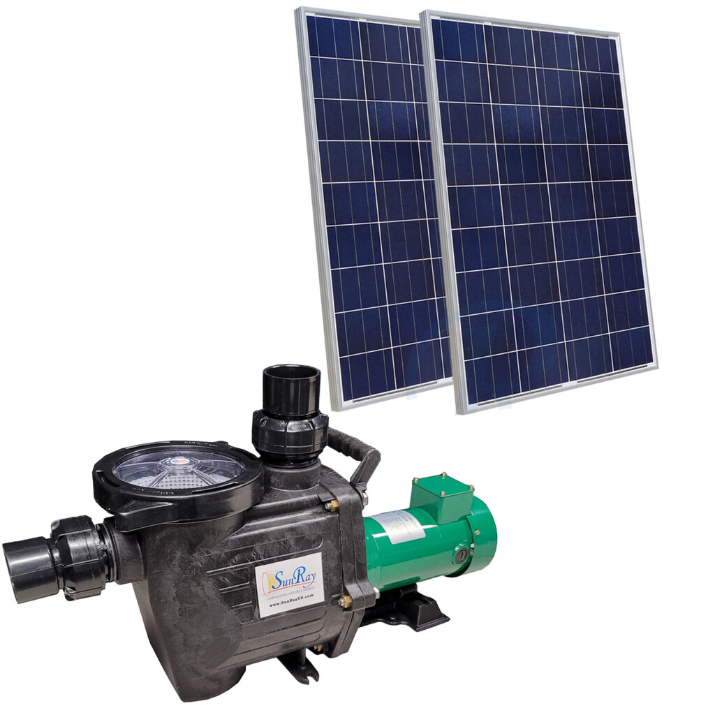 Diy Solar Powered Pool Pump Solarpool Com Solar Powered Pool Pump 