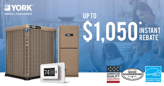 Instant Rebate Up To 1 050 On YORK Air Conditioners Kobie Complete