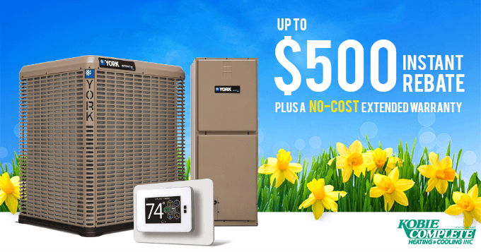 Instant Rebate Up To 500 Plus A No Cost 10 Year Warranty On YORK Air