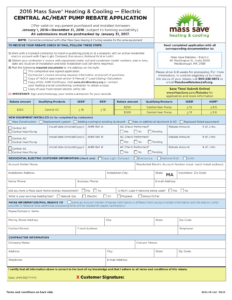 Mass Save Rebates Air Conditioner Mass Save Rebates On Heat Pump