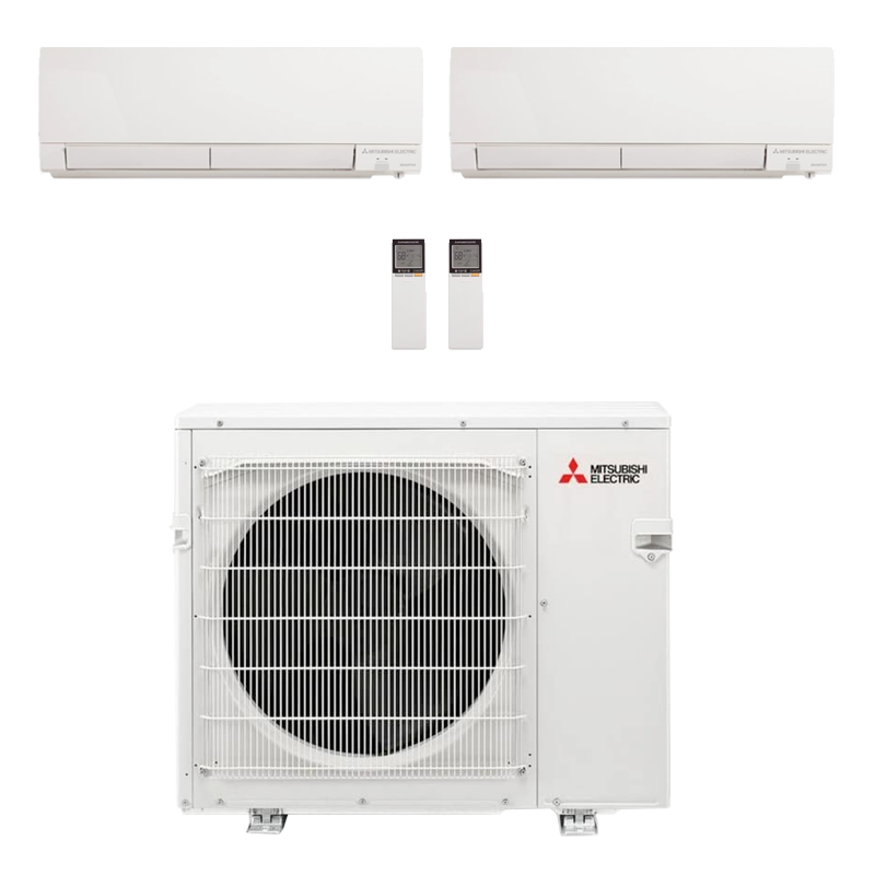 Mitsubishi Hyper Heat Heat Pump 1Click Heating Cooling