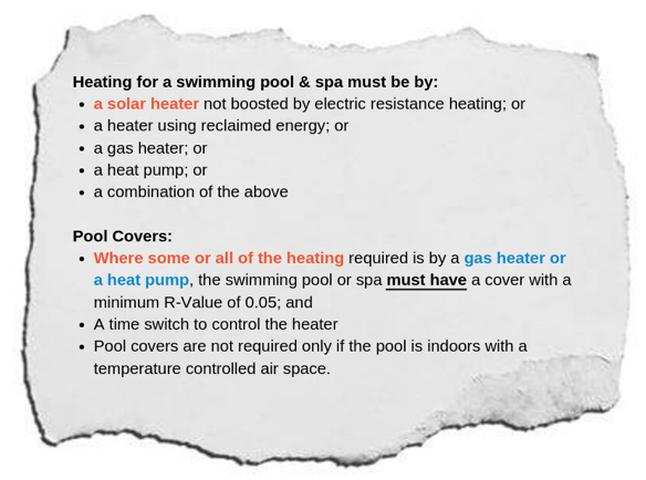 New NCC Regs For New Pools Imposing The Use Of Pool Covers