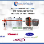 Ontario Government Energy Rebates Tankless Water Heater Heat Pump