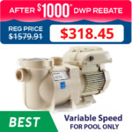 Pentair 342002 SuperFlo Variable Speed 1 5 HP Pump With Bundle