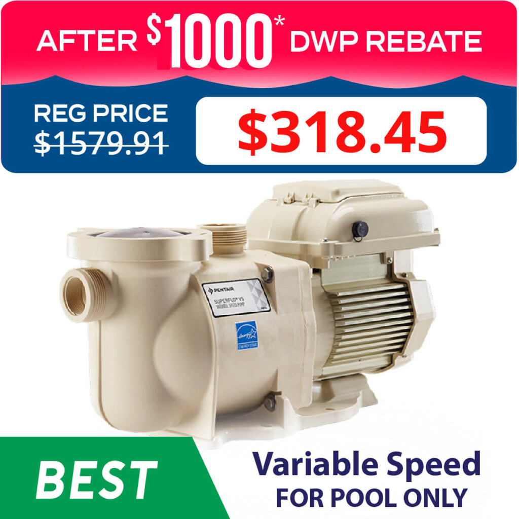 Pentair 342002 SuperFlo Variable Speed 1 5 HP Pump With Bundle 