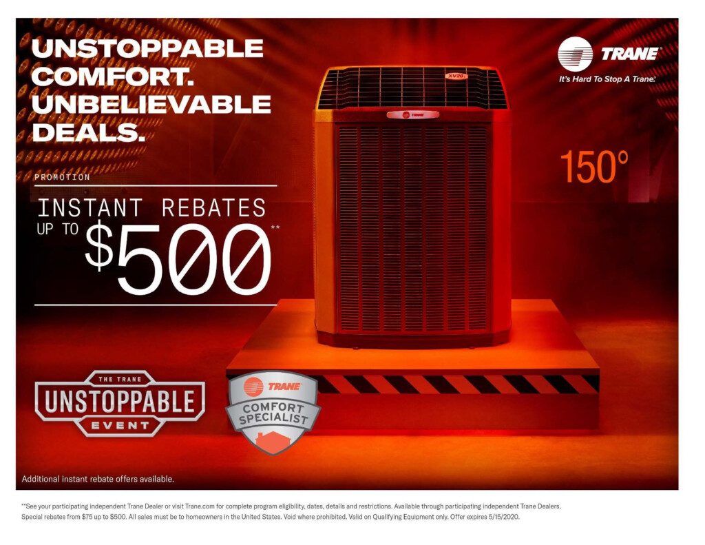 Portland Heating Promo Trane Heat Pumps In Portland