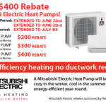 Rebates On Mitsubishi Air Conditioning Ductless Duct free Mini split