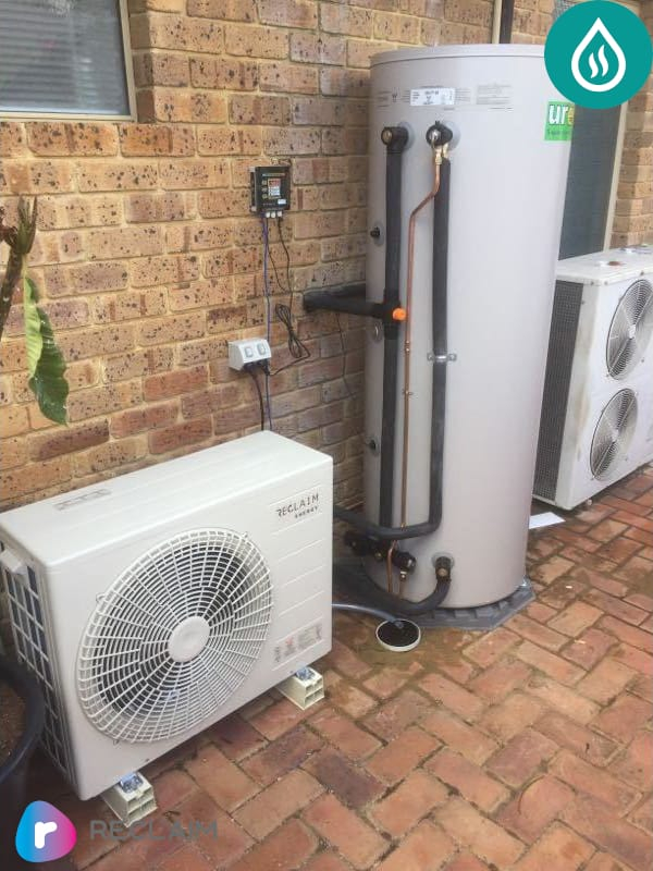 Reclaim Energy Japanese CO2 System Heat Pump Perth