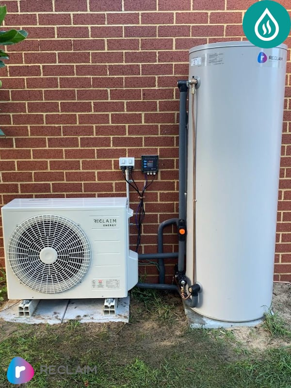 Reclaim Energy Japanese CO2 System Heat Pump Perth