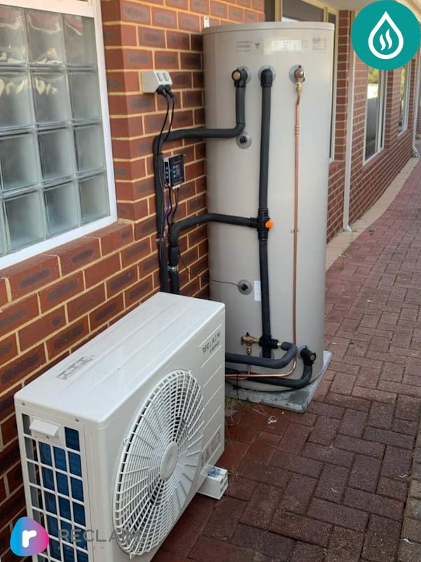 Reclaim Energy Japanese CO2 System Heat Pump Perth