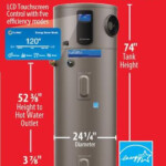 Richmond Wi Fi 80 Gallon Electric Water Heater With Hybrid Heat Pump