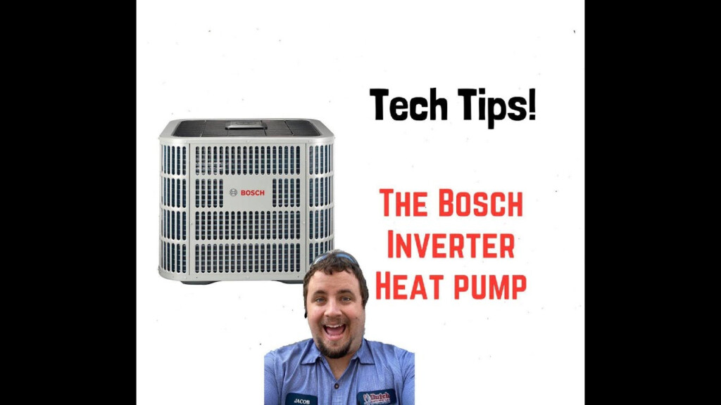 Tech Tips 7 Bosch Inverter Heat Pump YouTube