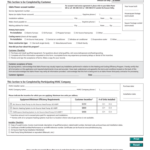 Air Source Heat Pump Incentive Application