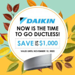 Daikin Ductless Fall Rebate 2020 DP ad 1 landscape