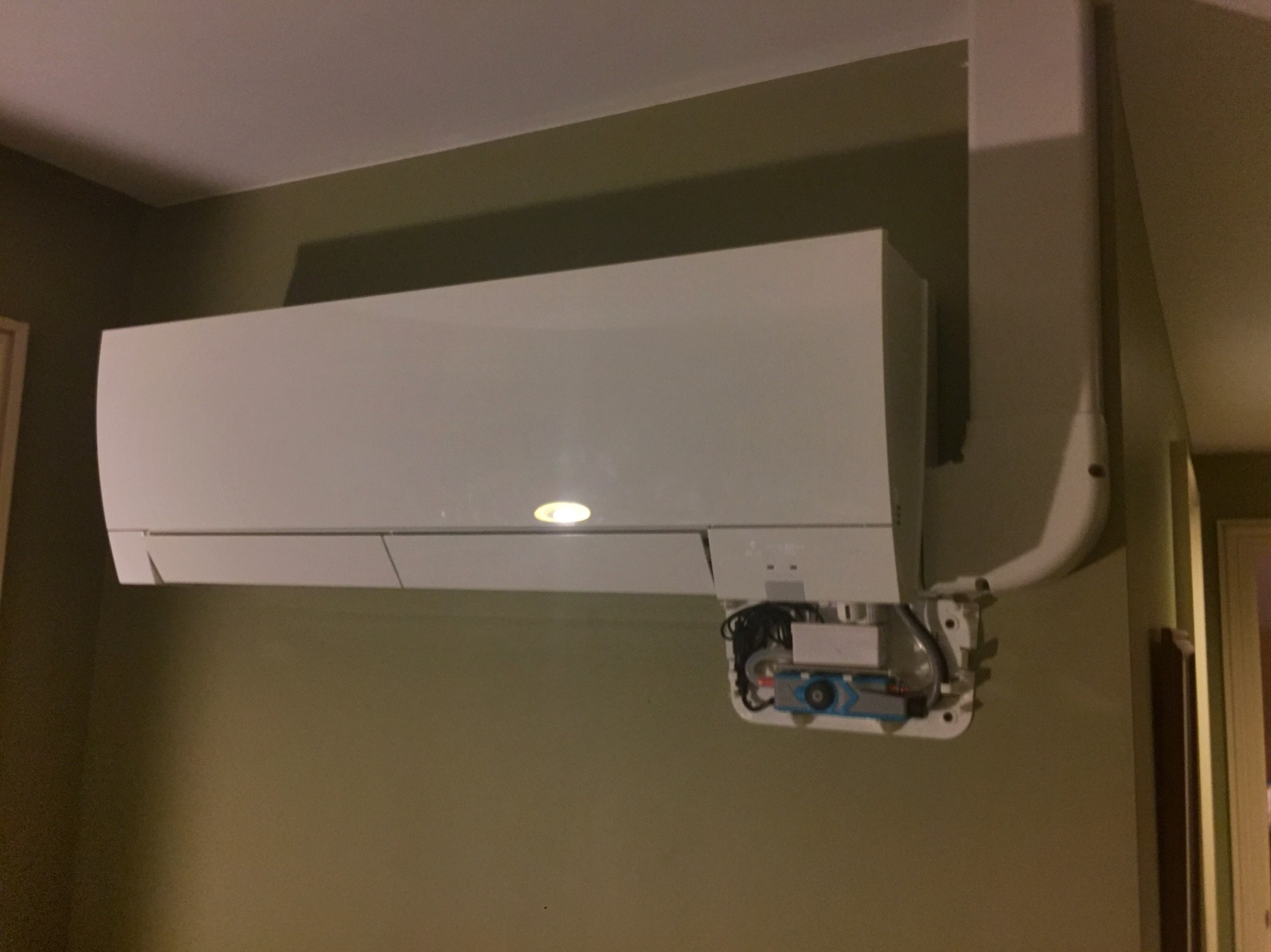 Douglas Cooling And Heating Installs New Efficient Mitsubishi Ductless 