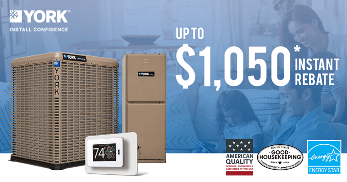 Instant Rebate Up To Instant Rebate Up To 1 050 On YORK Air 