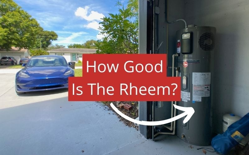 The Rheem Heat Pump Water Heater An Owner s Review Attainable Home